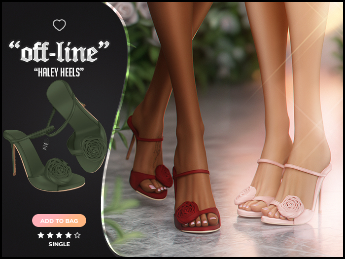 "Off-Line" x "Haley" Heels / Army