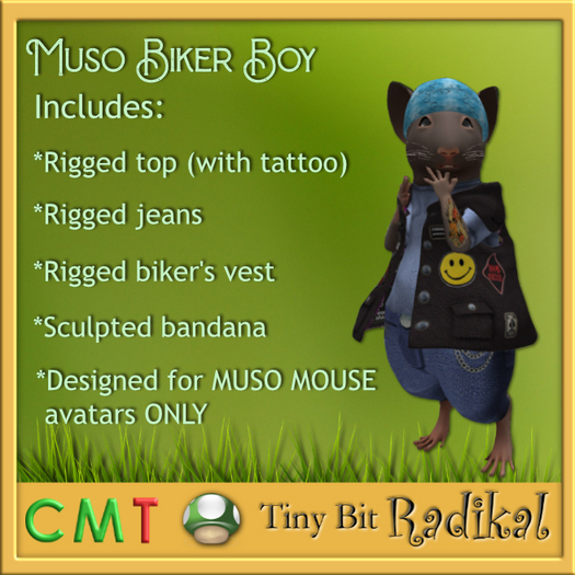 TBMM008 Muso Biker Boy