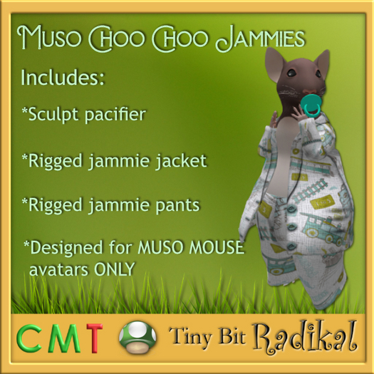 TBMM010 Muso Choo Choo Jammies