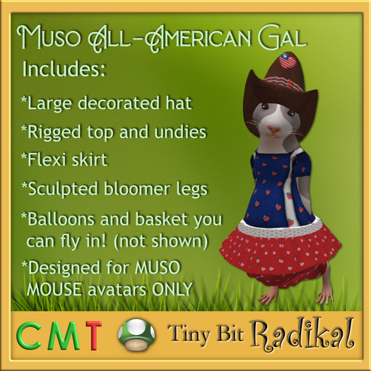 TBMM022 Muso All American Gal
