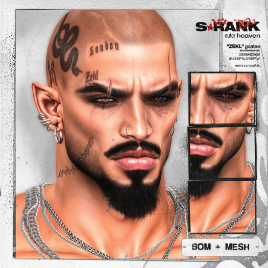 S-RANK "ZEKL" GOATEE 