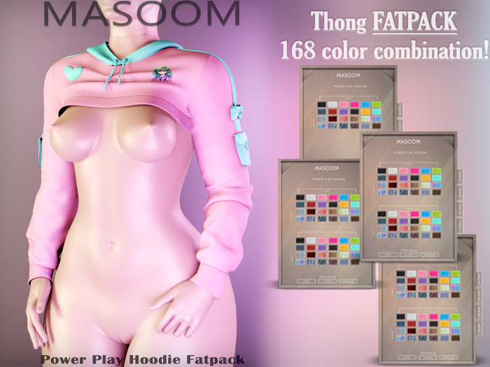 [[ Masoom ]] Power Play Hoodie - FATPACK