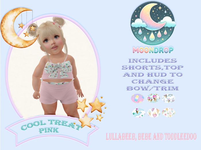 Moondrop~Cool Treat Pink ADD ME