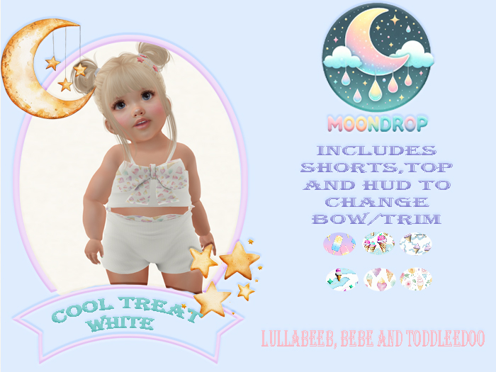 Moondrop~Cool Treat White ADD ME