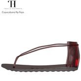 Thalia Heckroth - Copacabana flip flops (MAITREYA) RED