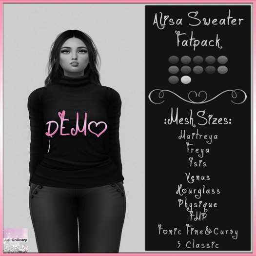 Alisa Sweater Demo