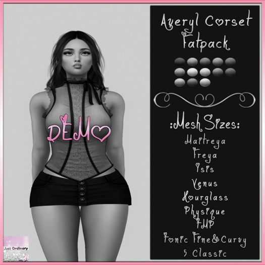 Averyl Corset Demo