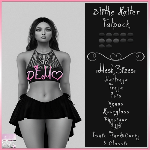 Blithe Halter Demo