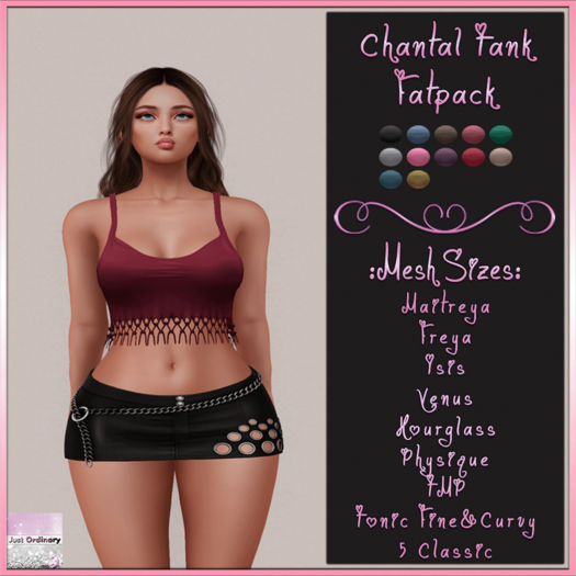 Chantal Tank Fatpack