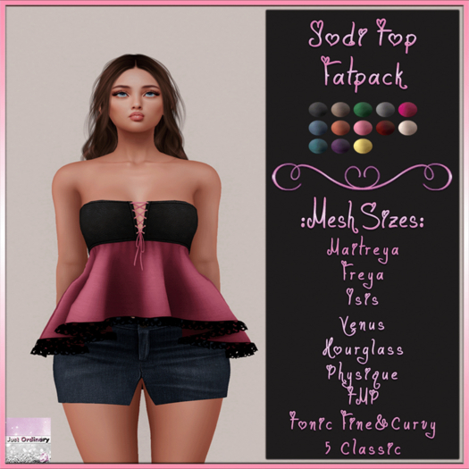 Jodi Top Fatpack