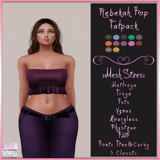 Rebekah Top Fatpack