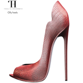 Thalia Heckroth - Olly heels RED