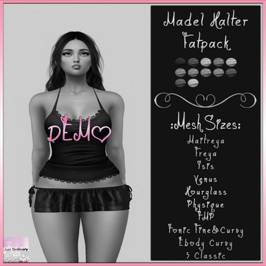 Madel Halter Demo