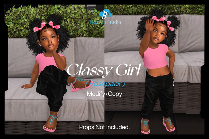 !HVS. CLASSY GIRL POSEPACK