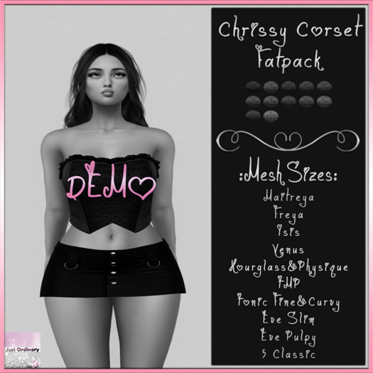 Chrissy Corset Demo