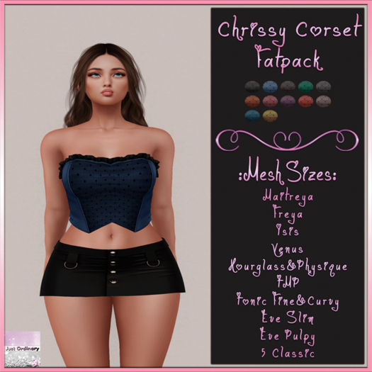 Chrissy Corset Fatpack