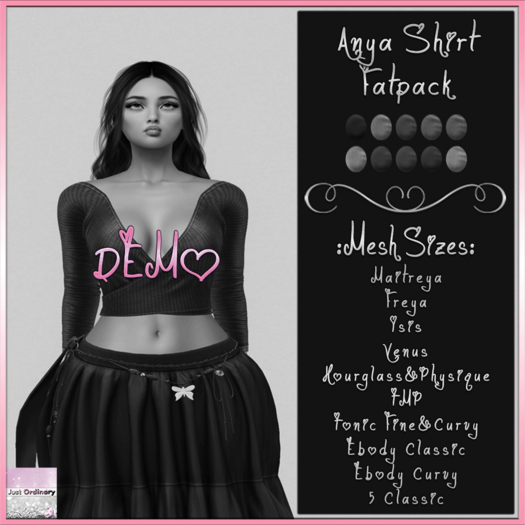Anya Shirt Demo