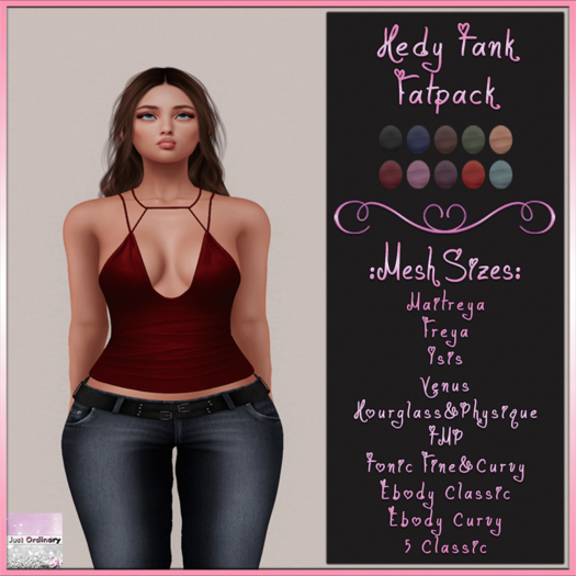 Hedy Tank Fatpack