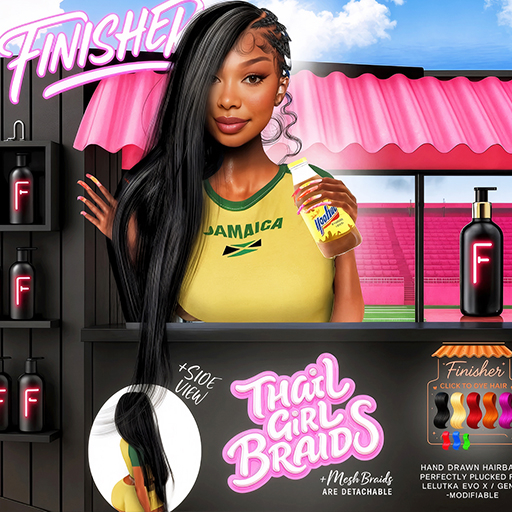 //F//- THAT GIRL BRAIDS  HAIRSTYLE   