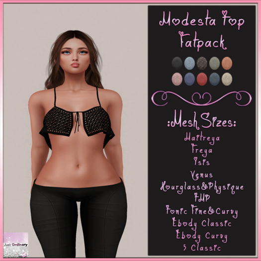 Modesta Top Fatpack