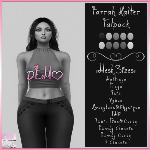 Tarrah Halter Demo