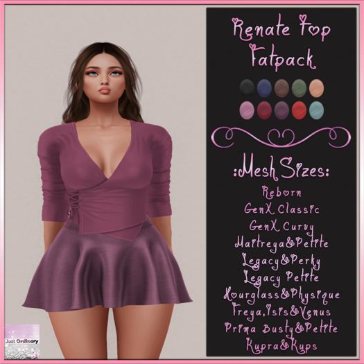 Renate Top Fatpack