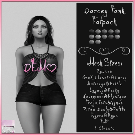 Darcey Tank Demo