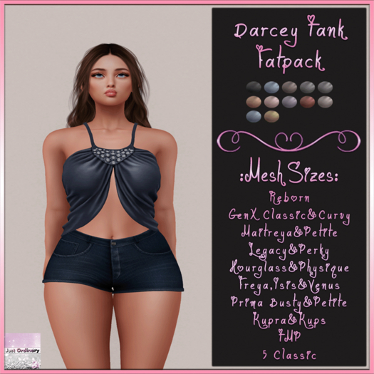 Darcey Tank Fatpack