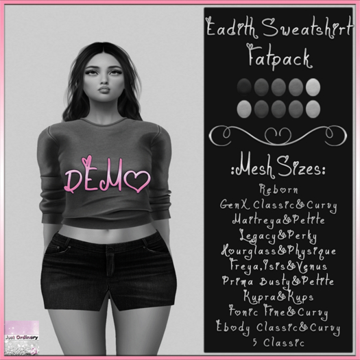 Eadith Sweatshirt Demo