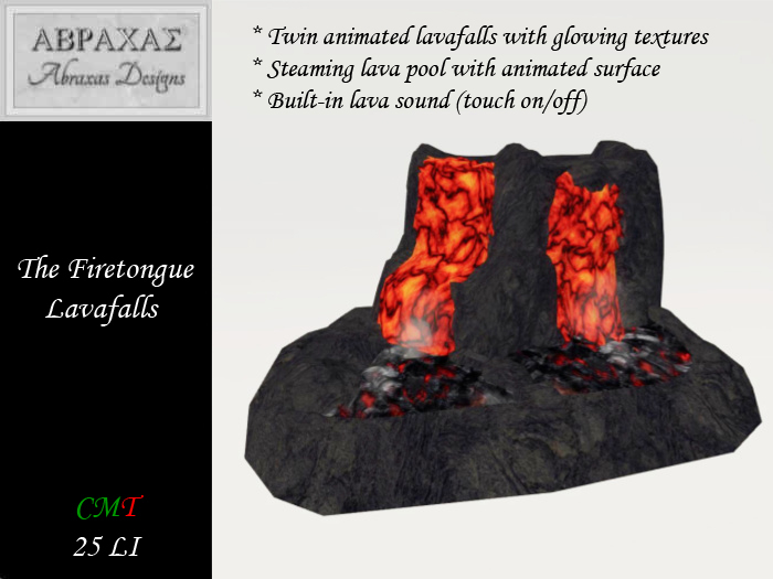 The Firetongue Lavafalls 