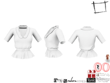 WC1249 Belted Blouse FITMESH