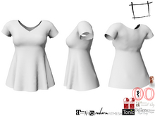 WC1250 Babydoll Top FITMESH