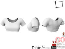 WC1251 Ladies Crop T-shirt FITMESH