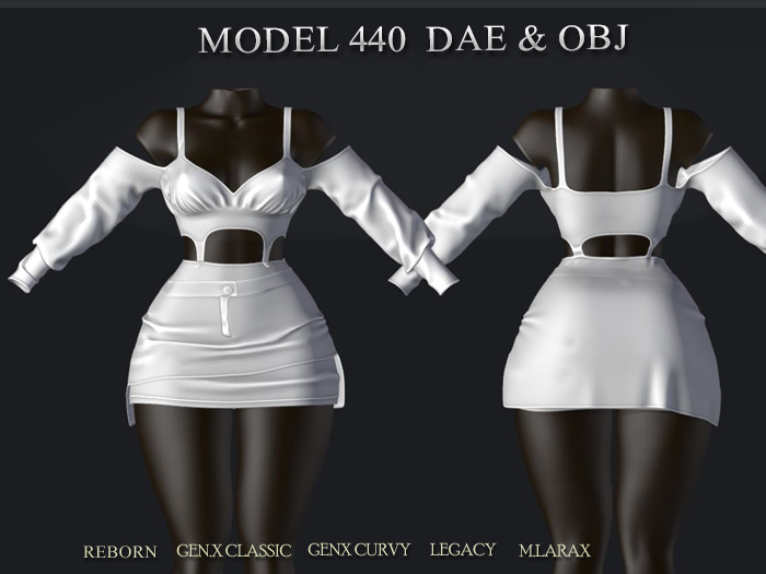 !GUTTO! MODEL 440 DAE & OBJ