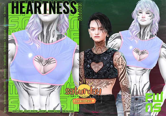 Fewness/Heartness Cropped/Vinyl/FATPACK