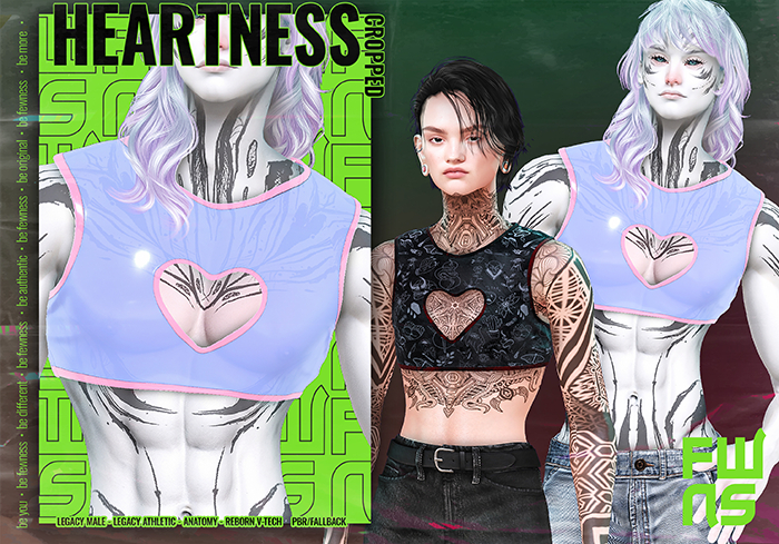 Fewness/Heartness Cropped/Vinyl/01