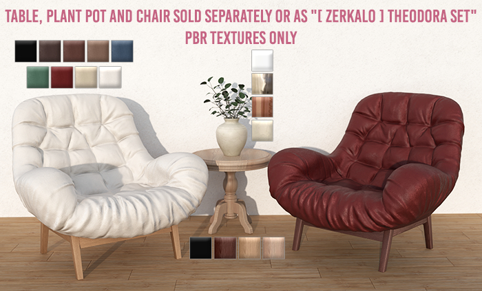 [ zerkalo ] Theodora Chair - PG