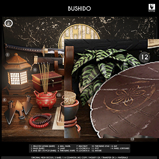 12. BAMSE : Bushido - Nature