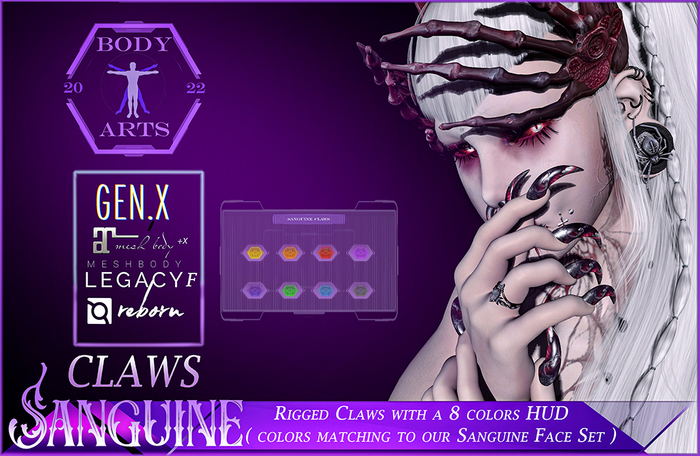 BodyArts - Sanguine Claws