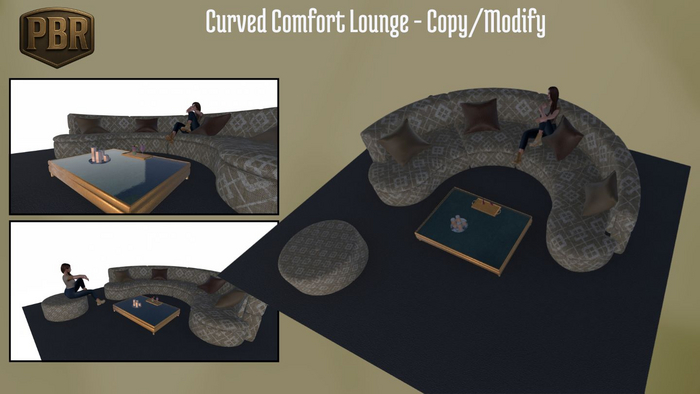 Curved Comfort Lounge - Copy/Modify
