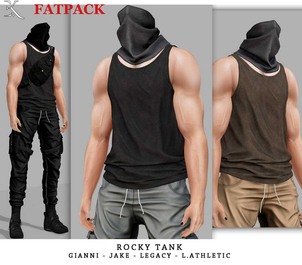 E.K - ROCKY - TANK - FATPACK {ADD - ME }