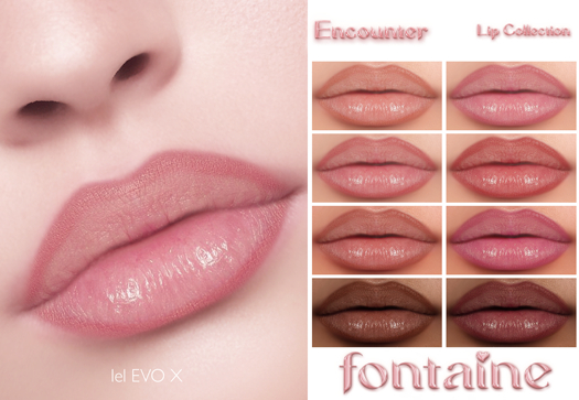 Fontaine Cosmetics - Encounter Lips Collection
