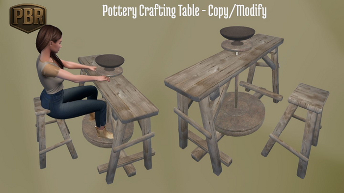 Pottery Crafting Table - Copy/Modify