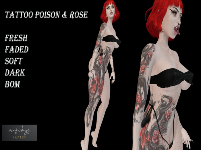 Tattoo Poison & Rose