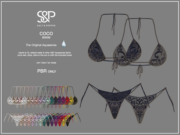 S&P Coco interactive Bikini Maitreya LaraX
