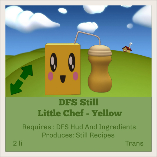DFS Still - Little Chef - Yellow