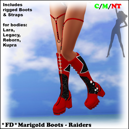 *FD* Marigold Boots [Boxed] Raiders