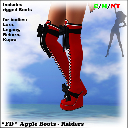 *FD* Apple Boots [Boxed] Raiders