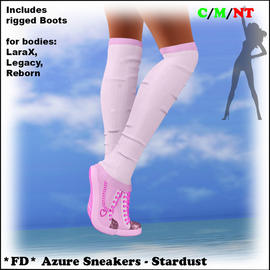*FD* Azure Sneakers [Boxed] Stardust