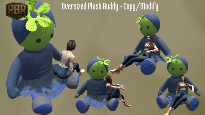 Oversized Plush Buddy - Copy/Modify